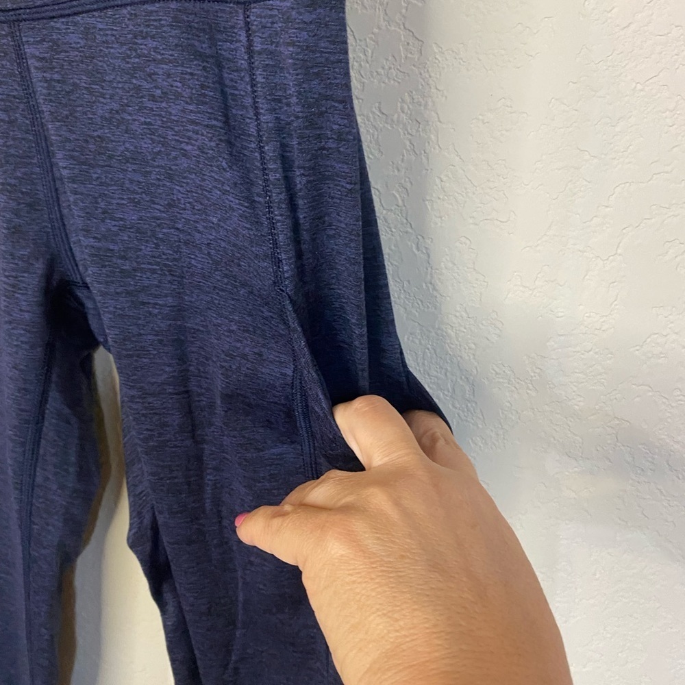 aerie Chill, Play, Move Navy Blue Leggings (S) - Picture 3 of 5